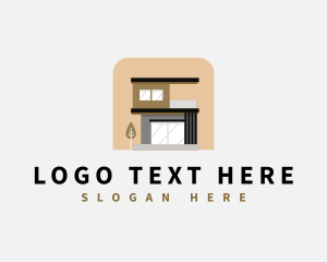 Simple Modern House Logo