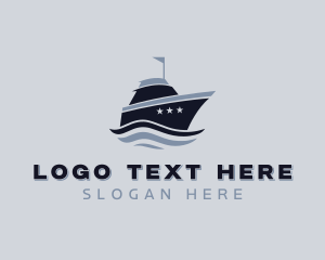 Ship - Travel Ship Ferry logo design