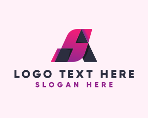 Letter Sa - Modern Digital Technology logo design