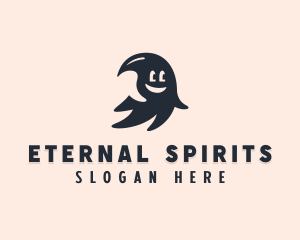 Spirit Ghost Creepy logo design