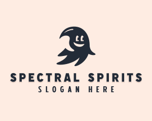 Spirit Ghost Creepy logo design