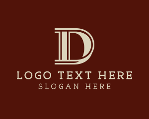 Legal - Legal Law Firm Letter D logo design