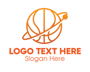 Basketball Training - Basketball Sport Planet logo design