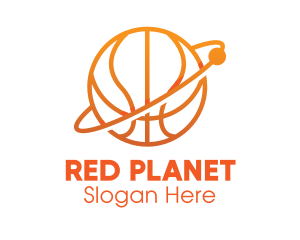 Basketball Sport Planet logo design