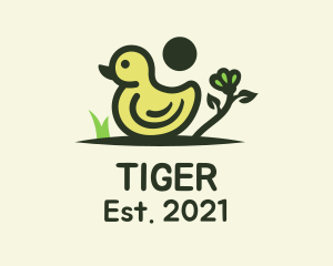 Child - Nature Little Duckling logo design