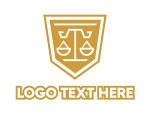 Geometric - Geometric Legal Shield logo design