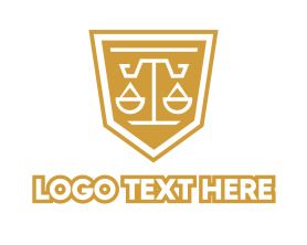 Shield - Geometric Legal Shield logo design