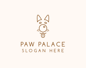 Pet - Pet Brown Dog logo design