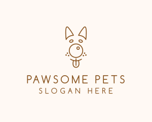 Pet - Pet Brown Dog logo design