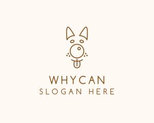 Pet - Pet Brown Dog logo design