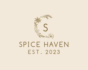 Food Spice Herbal Organic logo design