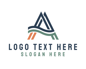 Investor - Generic Company Letter A logo design