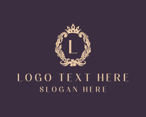 Hobbyist - Floral Crown Boutique logo design