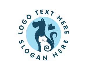 Dog - Pet Animal Veterinary logo design