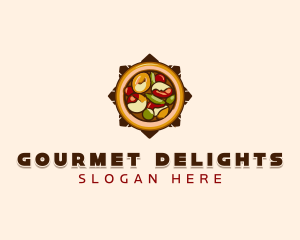 Curry Dining Cuisine logo design