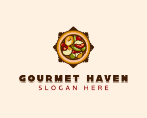 Curry Dining Cuisine logo design