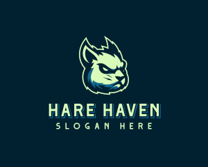 Rabbit Hare Gaming logo design