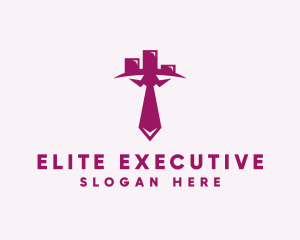 Ceo - City Tie Businessman logo design