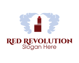 Vapor Red Vape logo design