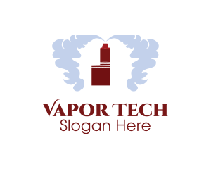 Vapor - Vapor Red Vape logo design