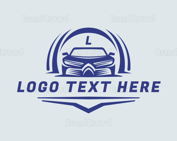 Racing Vehicle Automotive Logo
