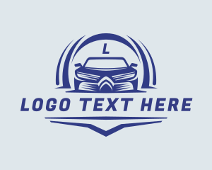 Sedan - Racing Vehicle Automotive logo design