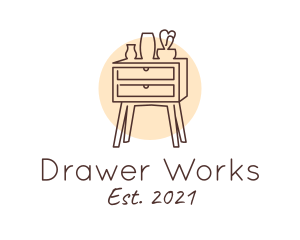 Drawer - Home Furnishing Drawer logo design