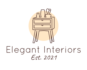 Home Furnishing Drawer logo design