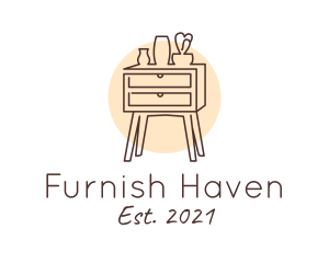 Home Furnishing Drawer logo design