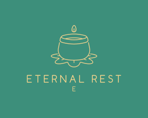 Funeral - Minimalist Jar Candle logo design