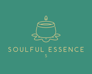 Spirituality - Minimalist Jar Candle logo design