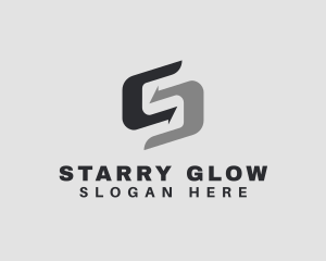 Arrow Startup Letter S logo design