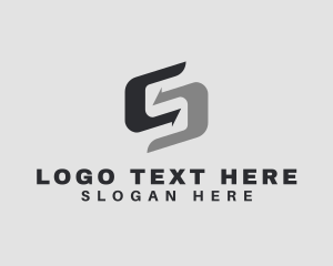Initial - Arrow Startup Letter S logo design