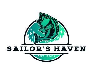 Sailor Marine Fish logo design