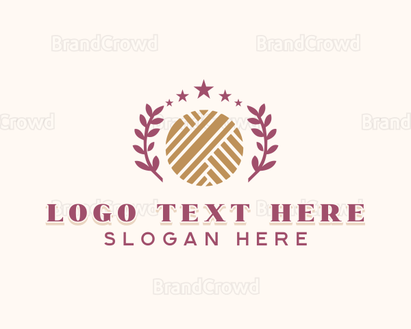 Yarn Textile Weaving Logo