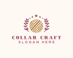 Yarn Textile Weaving logo design