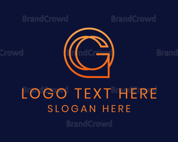 Speech Chat Communications Letter G Logo