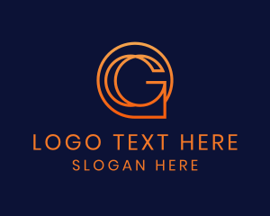 Chat - Speech Chat Communications Letter G logo design