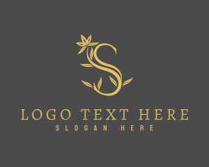 Flower Arrangement - Beauty Garden Flower logo design