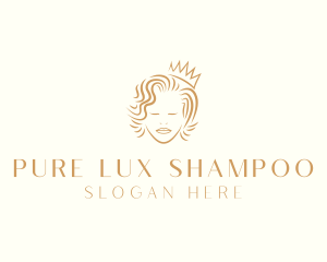 Shampoo - Empress Beauty Queen Cosmetics logo design