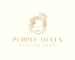 Empress Beauty Queen Cosmetics logo design