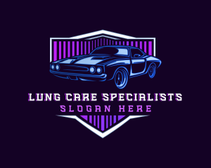 Automotive Muscle Car logo design