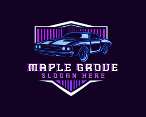 Automotive Muscle Car logo design