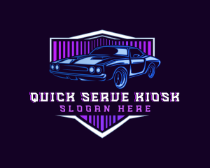 Automotive Muscle Car logo design