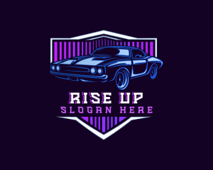 Automotive Muscle Car logo design