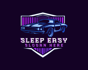 Automotive Muscle Car logo design