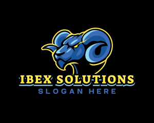 Ibex - Ram Gaming Ibex logo design