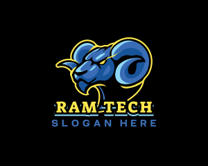 Ram Gaming Ibex logo design