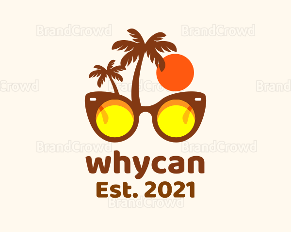 Summer Fashion Sunglass Logo