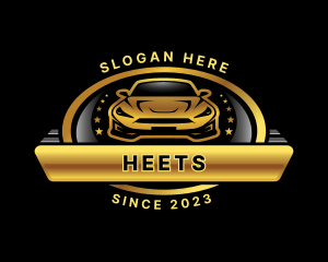 Golden - Car Racing Automotive logo design